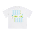 Connection Abstract Graphic Tee-INNBLAC Fashion Apparel