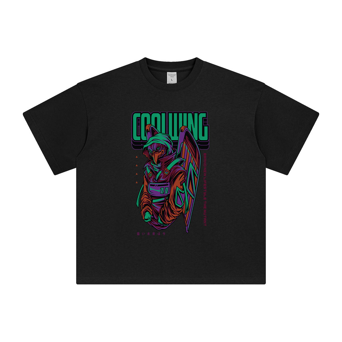 Cool Wing Mutant Streetwear T Shirt-INNBLAC Fashion Apparel
