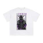 Cowboy Warrior Graphic T Shirt-INNBLAC Fashion Apparel