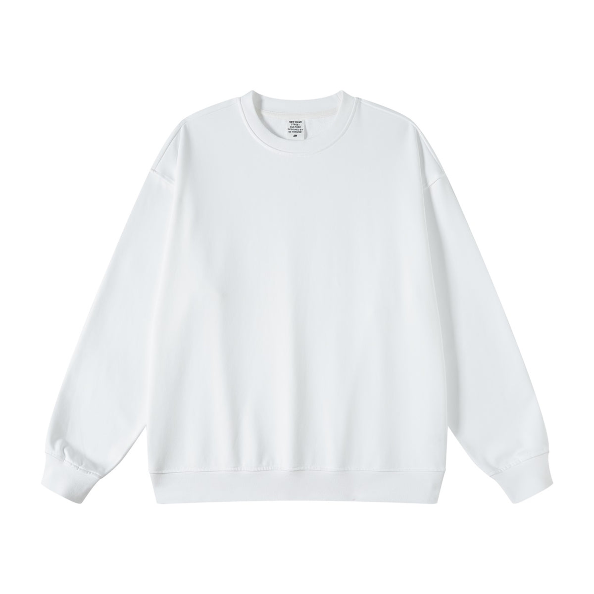 Crew Neck Oversized Couple Sweatshirts-INNBLAC Fashion Apparel