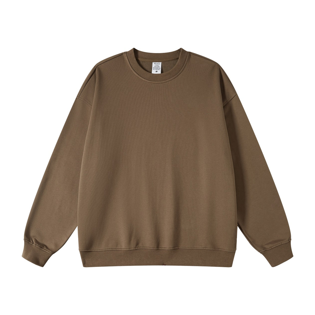 Crew Neck Oversized Couple Sweatshirts-INNBLAC Fashion Apparel