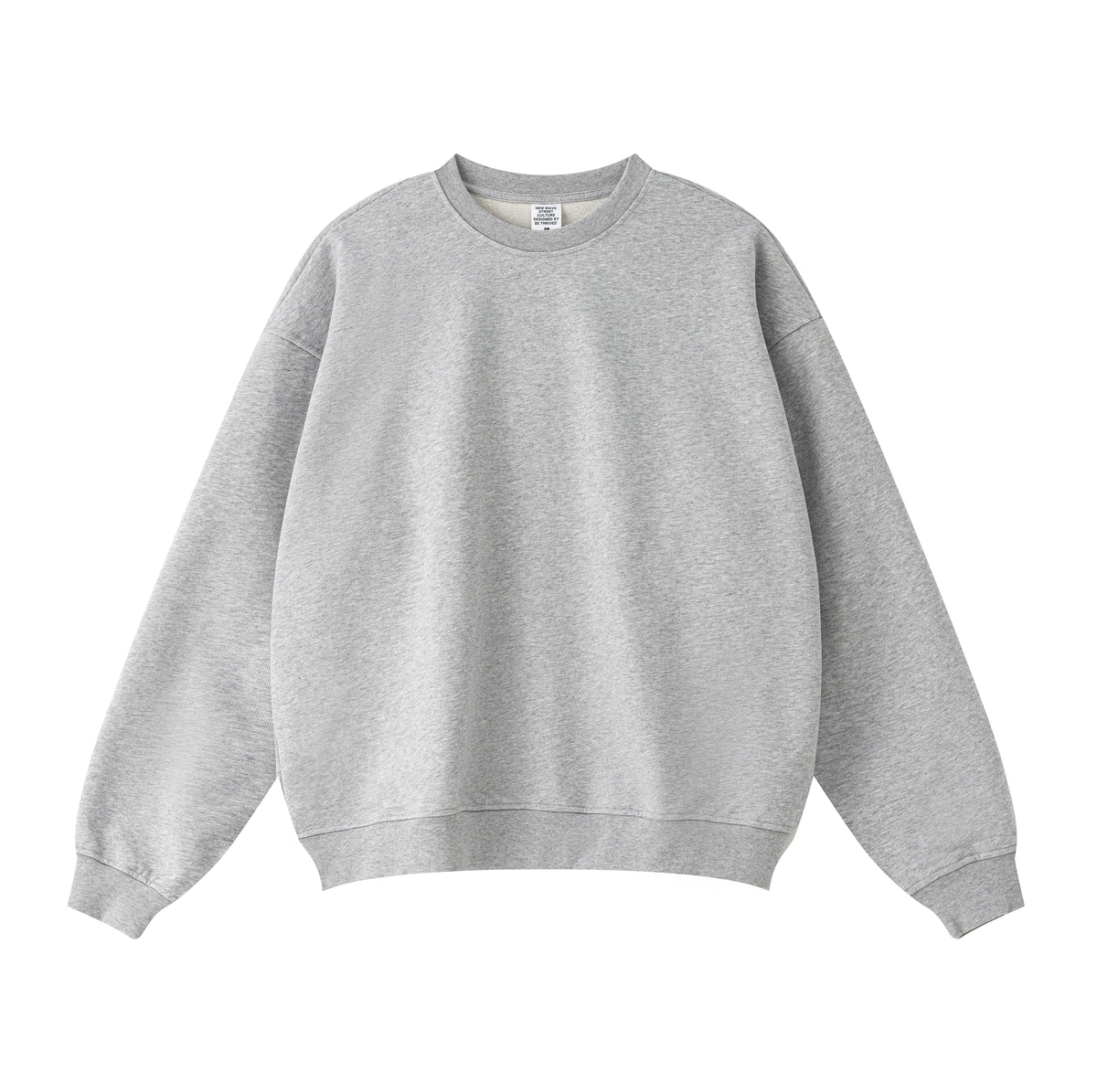 Crew Neck Oversized Couple Sweatshirts-INNBLAC Fashion Apparel