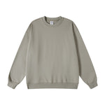 Crew Neck Oversized Couple Sweatshirts-INNBLAC Fashion Apparel