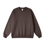 Crew Neck Oversized Couple Sweatshirts-INNBLAC Fashion Apparel
