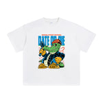 DATE OR DIE Lovely Dinosaur Cartoon Tee-INNBLAC Fashion Apparel