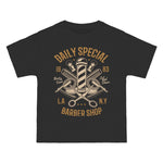 Daily Special Barber Shop Graphic Tee-INNBLAC Fashion Apparel