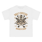 Daily Special Barber Shop Graphic Tee-INNBLAC Fashion Apparel
