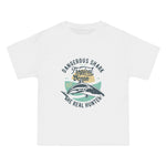 Dangerous Shark Retro Graphic Tee-INNBLAC Fashion Apparel
