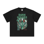 Dark Visions Japanese Kanji Graphic Tee-INNBLAC Fashion Apparel