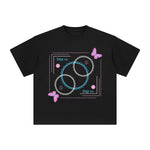 Deja Vu Abstract Graphic Tee-INNBLAC Fashion Apparel