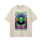 Dive Into The Future Graphic Tee-INNBLAC Fashion Apparel