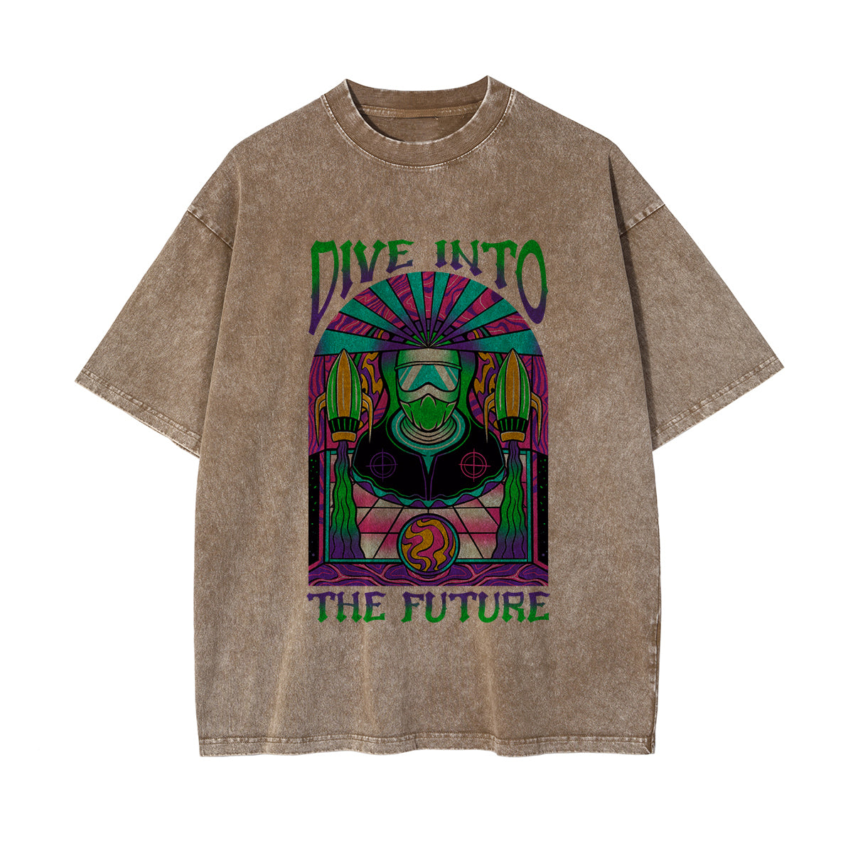 Dive Into The Future Graphic Tee-INNBLAC Fashion Apparel