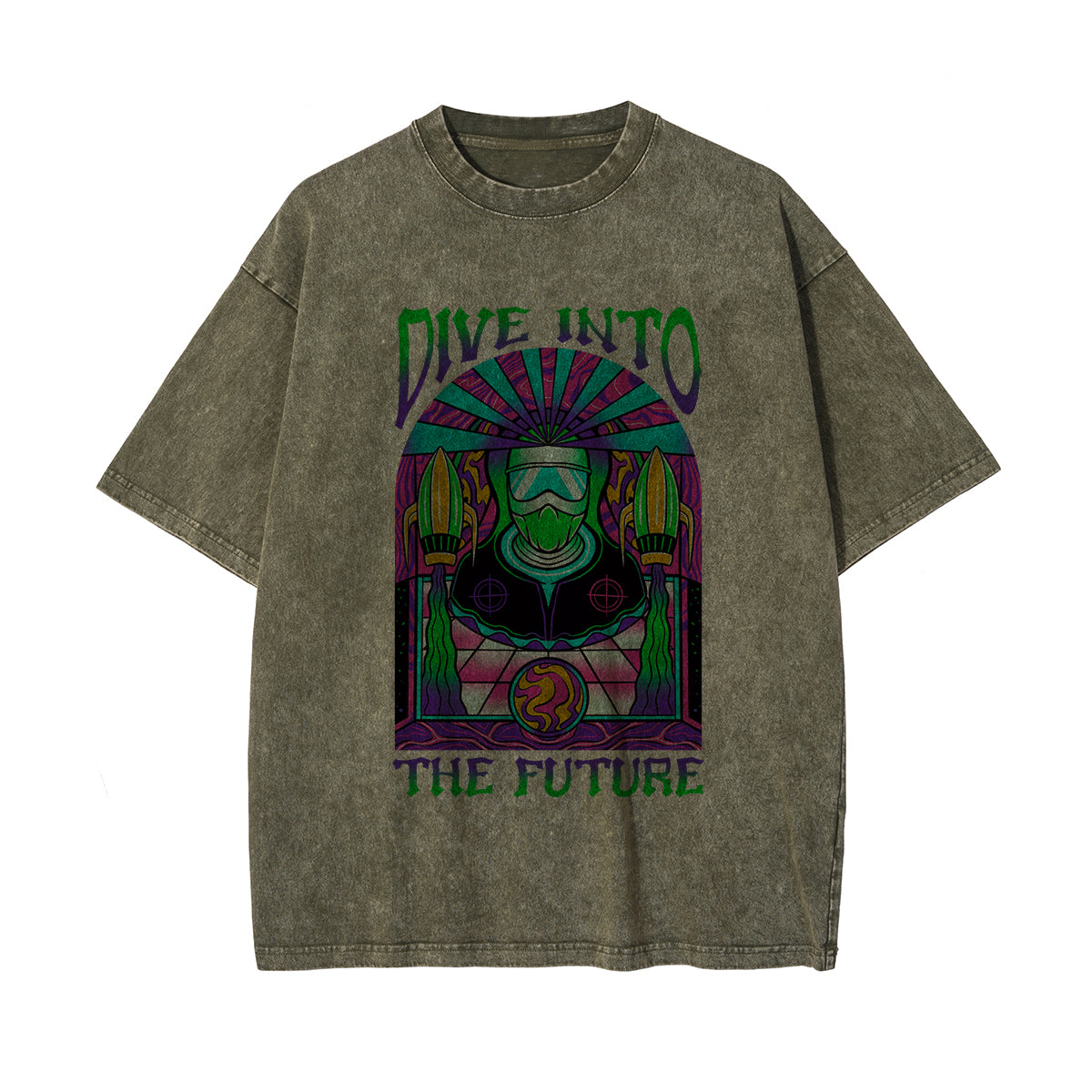 Dive Into The Future Graphic Tee-INNBLAC Fashion Apparel