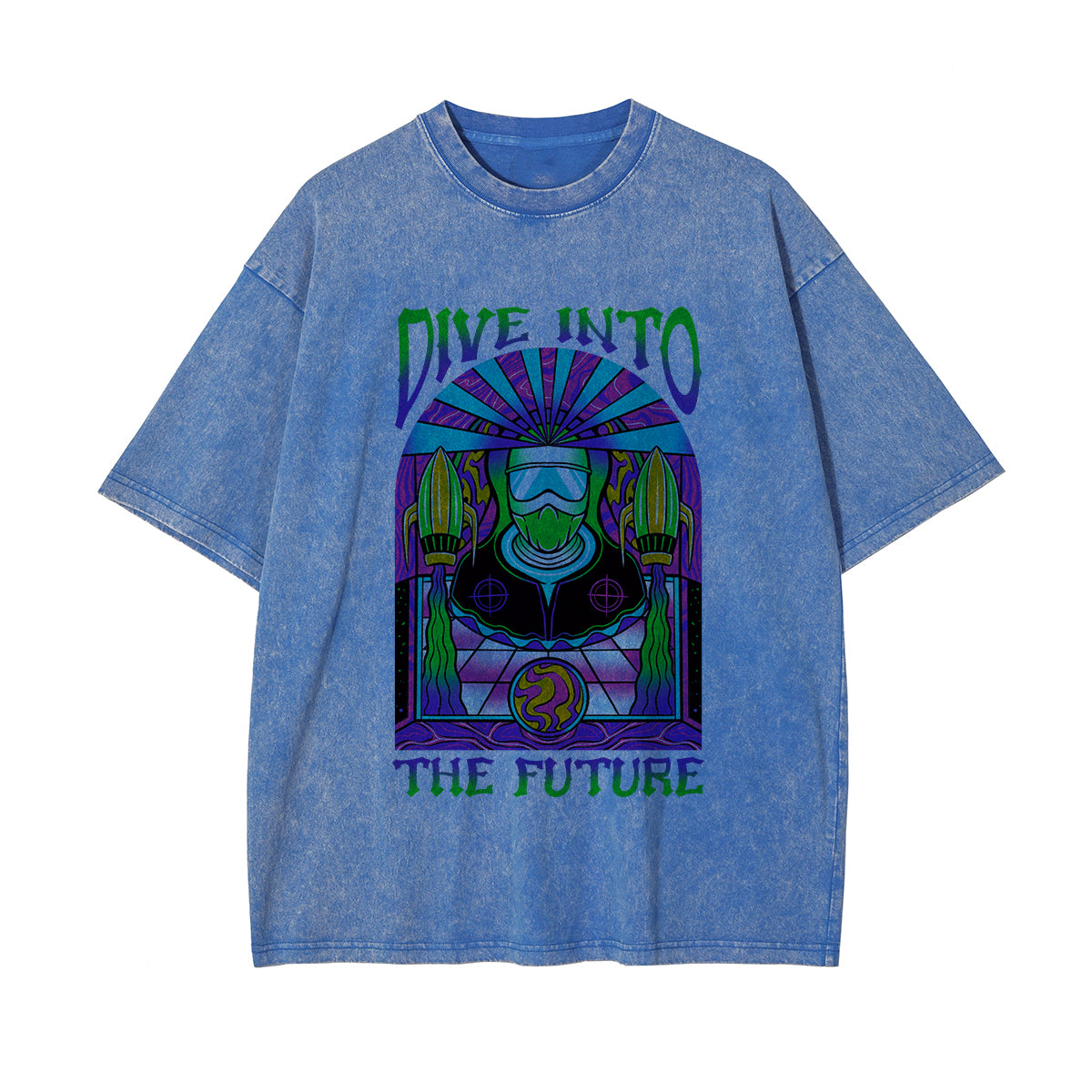 Dive Into The Future Graphic Tee-INNBLAC Fashion Apparel