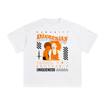 Diversity Abstract Graphic Tee-INNBLAC Fashion Apparel