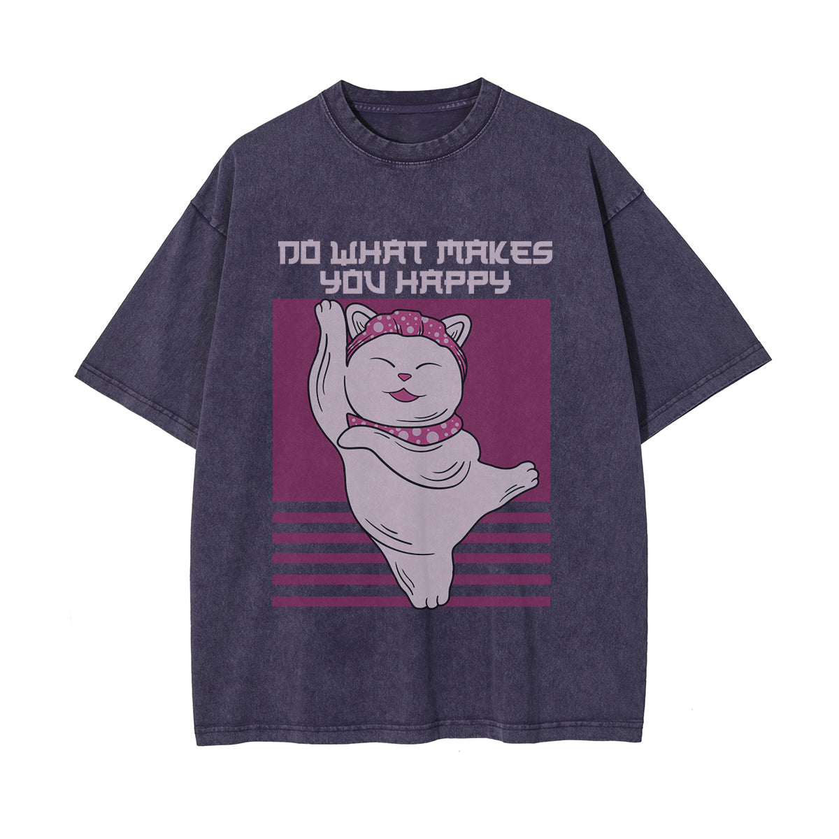 Do What Makes You Happy Graphic Tee-INNBLAC Fashion Apparel