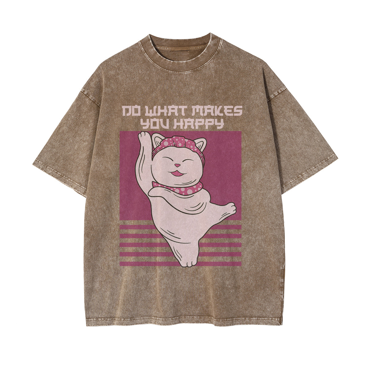 Do What Makes You Happy Graphic Tee-INNBLAC Fashion Apparel