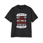 Dog & Paw Slogan Graphic Tee-INNBLAC Fashion Apparel