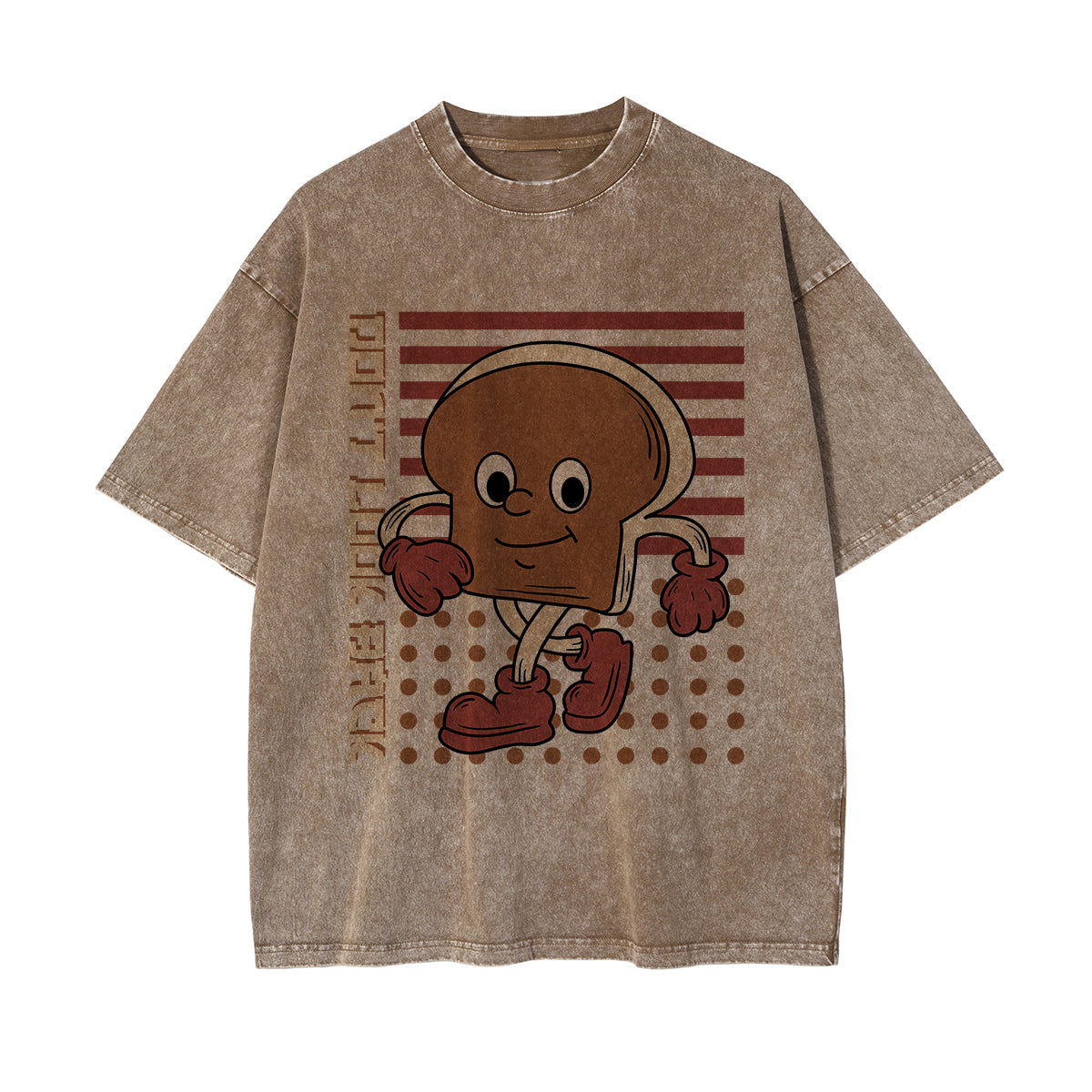Don't Look Back Graphic Washed Tee-INNBLAC Fashion Apparel