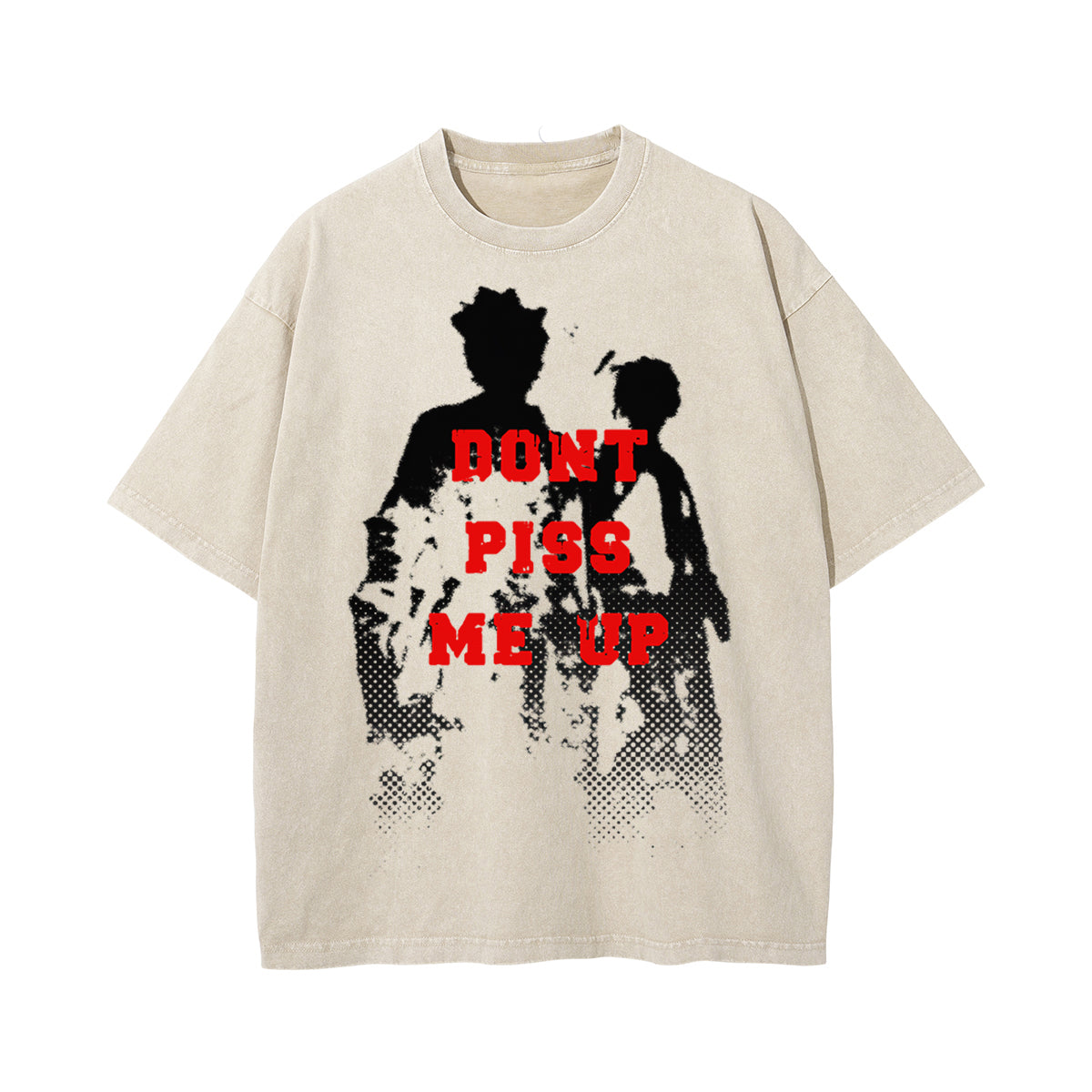 Don't Piss Me Up Graphic Washed Tee-INNBLAC Fashion Apparel