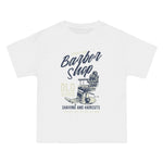 Downtown Barbershop Graphic Tee-INNBLAC Fashion Apparel