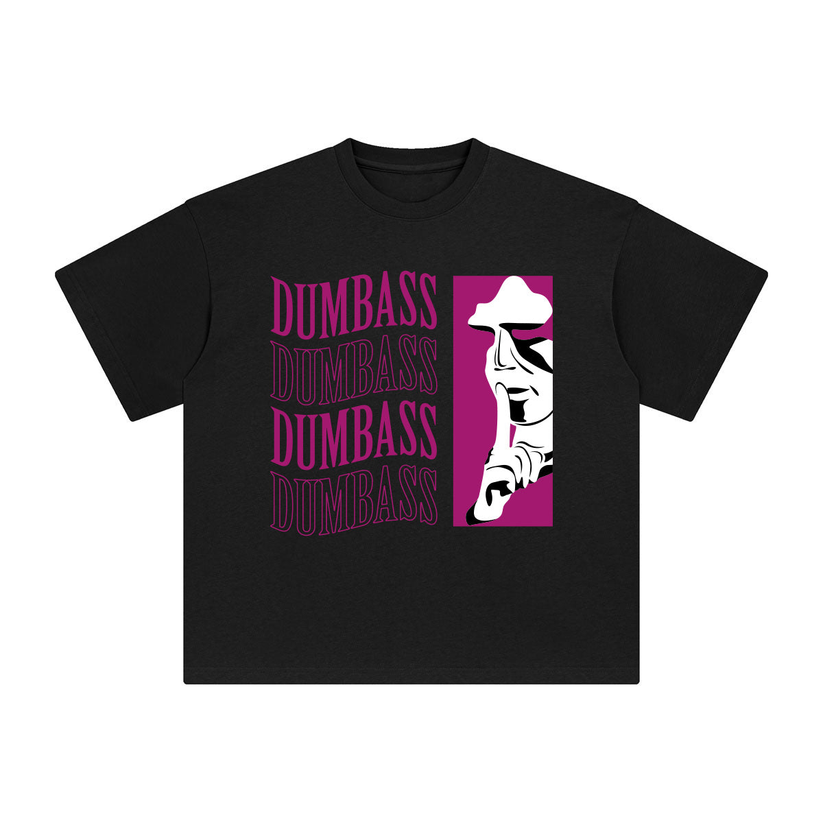 Dumbass Abstract Art Graphic T Shirt-INNBLAC Fashion Apparel