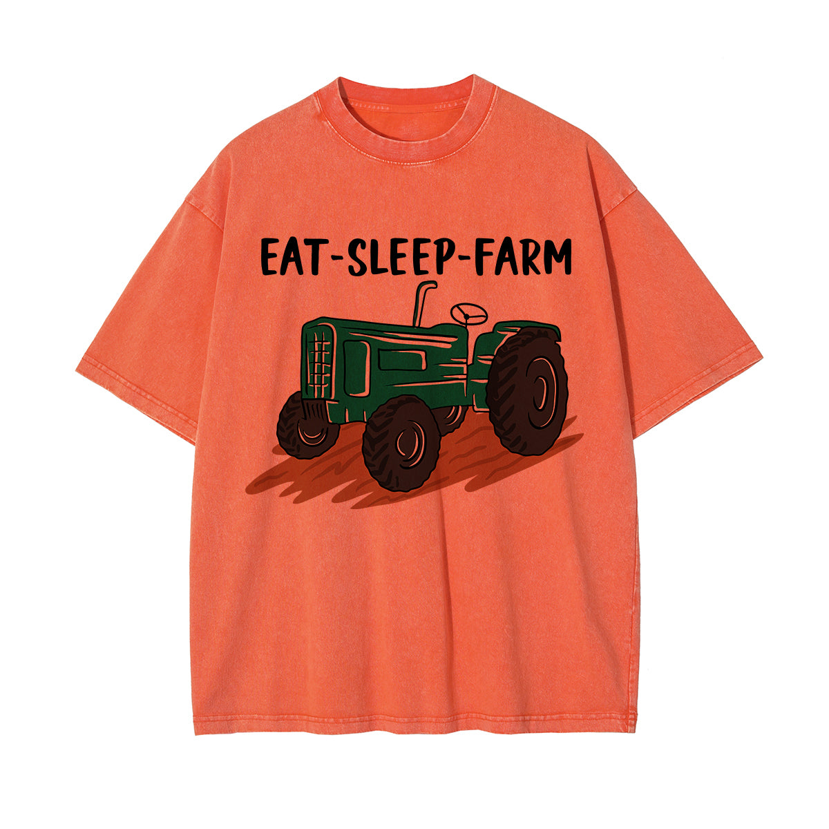 Eat Sleep Farm Graphic Tee-INNBLAC Fashion Apparel