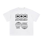 Euphoric Smile Emoji Graphic Tee-INNBLAC Fashion Apparel