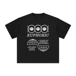 Euphoric Smile Emoji Graphic Tee-INNBLAC Fashion Apparel