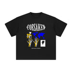 FORSAKEN Abstract Art Graphic Tee-INNBLAC Fashion Apparel