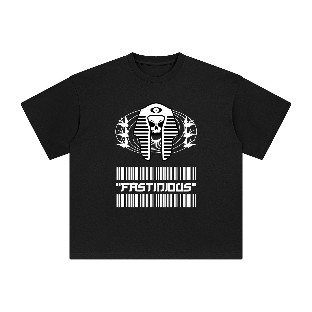 Fastinious Abstract Art Graphic Tee-INNBLAC Fashion Apparel