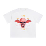 Fear Abstract Graphic Tee-INNBLAC Fashion Apparel