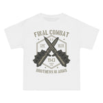 Final Combat Retro Graphic Tee-INNBLAC Fashion Apparel