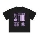Find the Truth Abstract Graphic Tee-INNBLAC Fashion Apparel