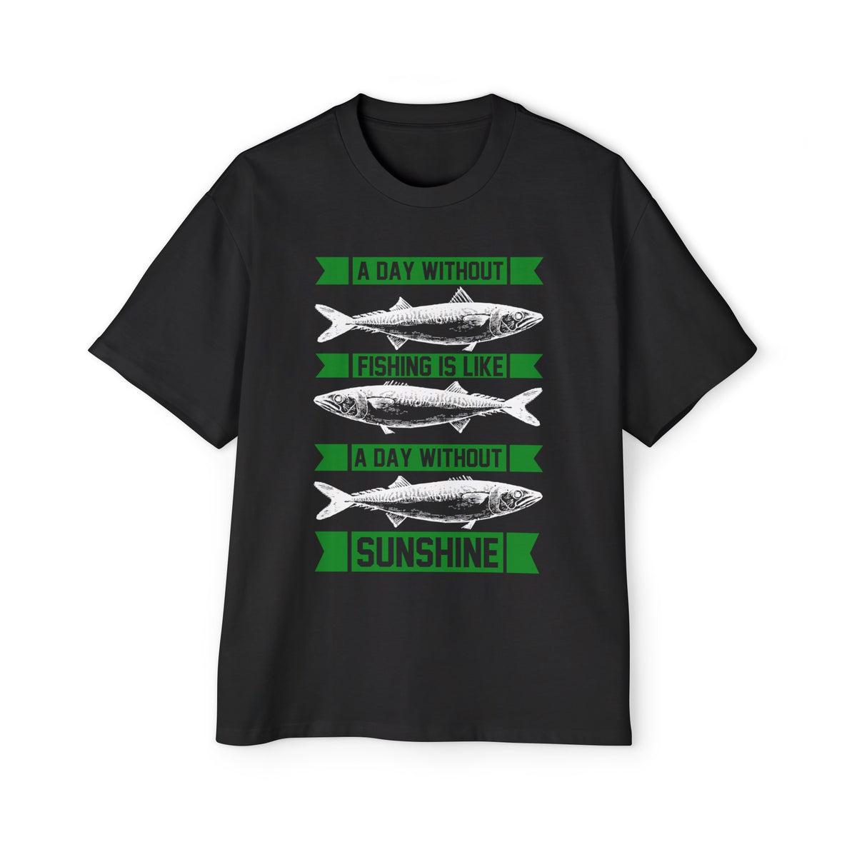 Fish & Fishing Slogan Graphic Tee-INNBLAC Fashion Apparel