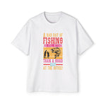 Fishing Slogan Retro Graphic Tee-INNBLAC Fashion Apparel