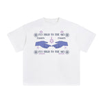 Fly High to the sky Abstract Graphic Tee-INNBLAC Fashion Apparel