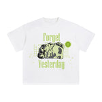 Forget Yesterday Abstract Art Graphic Tee-INNBLAC Fashion Apparel