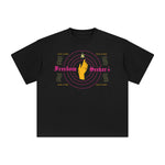 Freedom Seeker Abstract Graphic Tee-INNBLAC Fashion Apparel