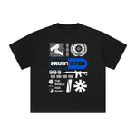 Frustated Abstract Graphic Tee-INNBLAC Fashion Apparel