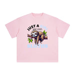 Funny Sloth Graphic Tee-INNBLAC Fashion Apparel