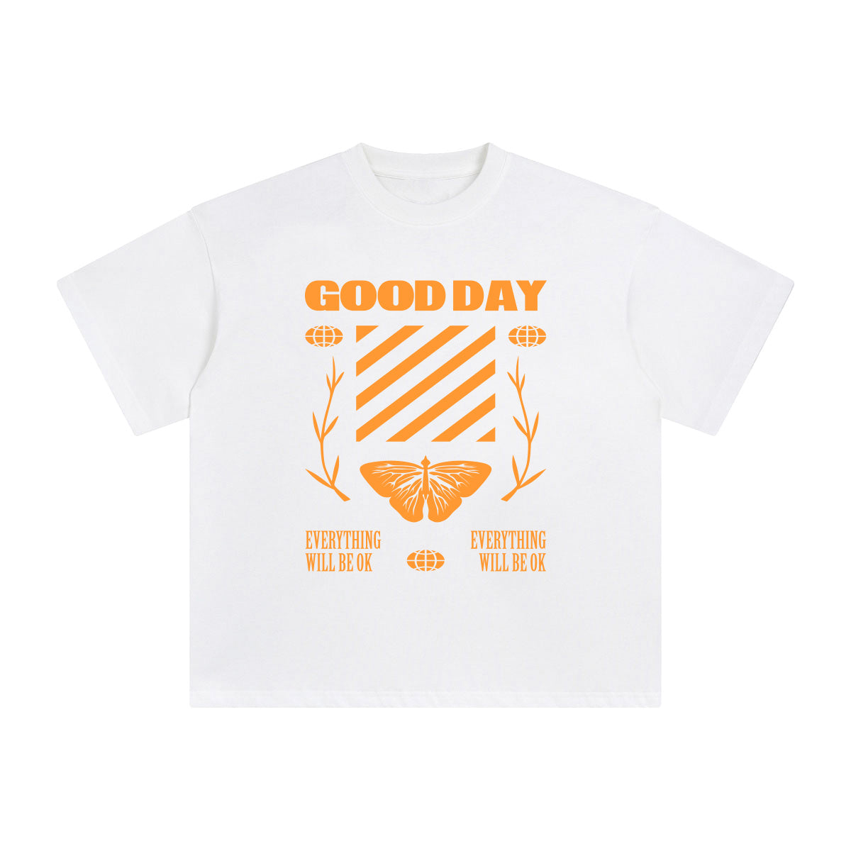 GOOD DAY Aesthetic Graphic T Shirt-INNBLAC Fashion Apparel