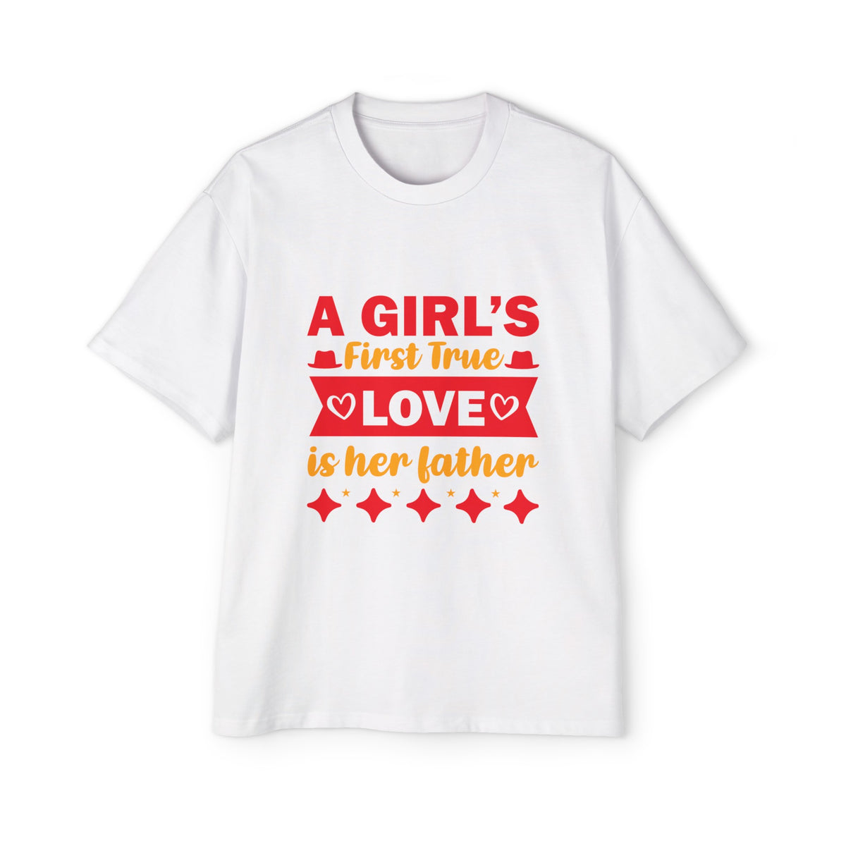 Girl & Father Slogan Graphic Tee-INNBLAC Fashion Apparel