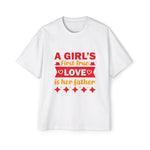 Girl & Father Slogan Graphic Tee-INNBLAC Fashion Apparel