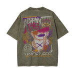 Graffiti Aesthetic Graphic Heavyweight Tee-INNBLAC Fashion Apparel