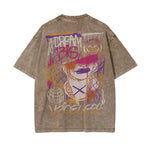 Graffiti Aesthetic Graphic Heavyweight Tee-INNBLAC Fashion Apparel