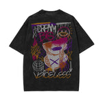 Graffiti Aesthetic Graphic Heavyweight Tee-INNBLAC Fashion Apparel