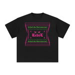 Grind the Bureaucracy Abstract Graphic Tee-INNBLAC Fashion Apparel