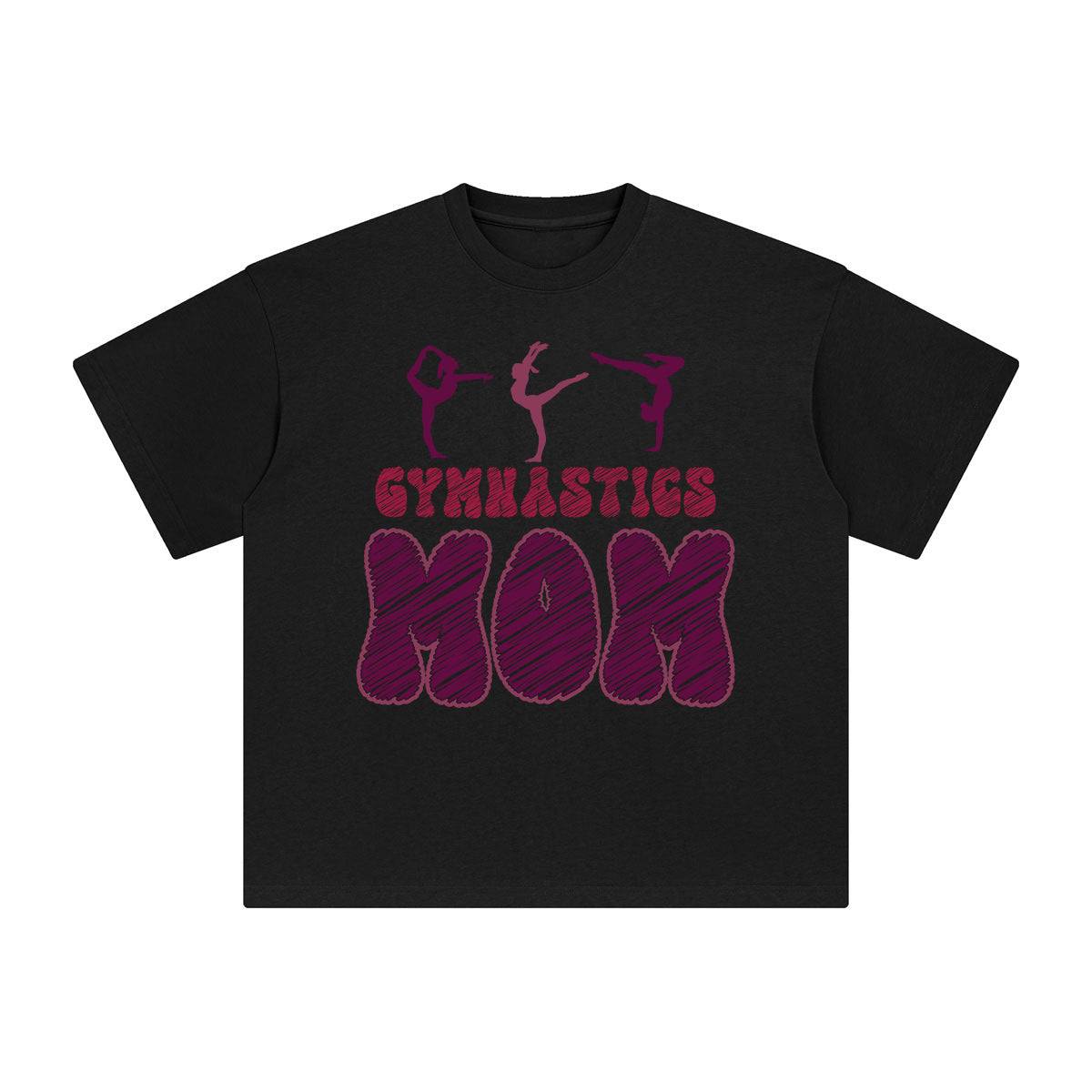 Gymnastics Mom Graphic Tee-INNBLAC Fashion Apparel