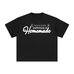 Happyness ls Homemade Graphic Tee-INNBLAC Fashion Apparel